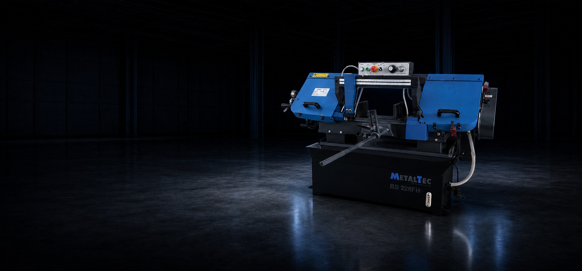 Ручной ленточнопильный станок для резки металла MetalTec BS 228 FH главное фото
