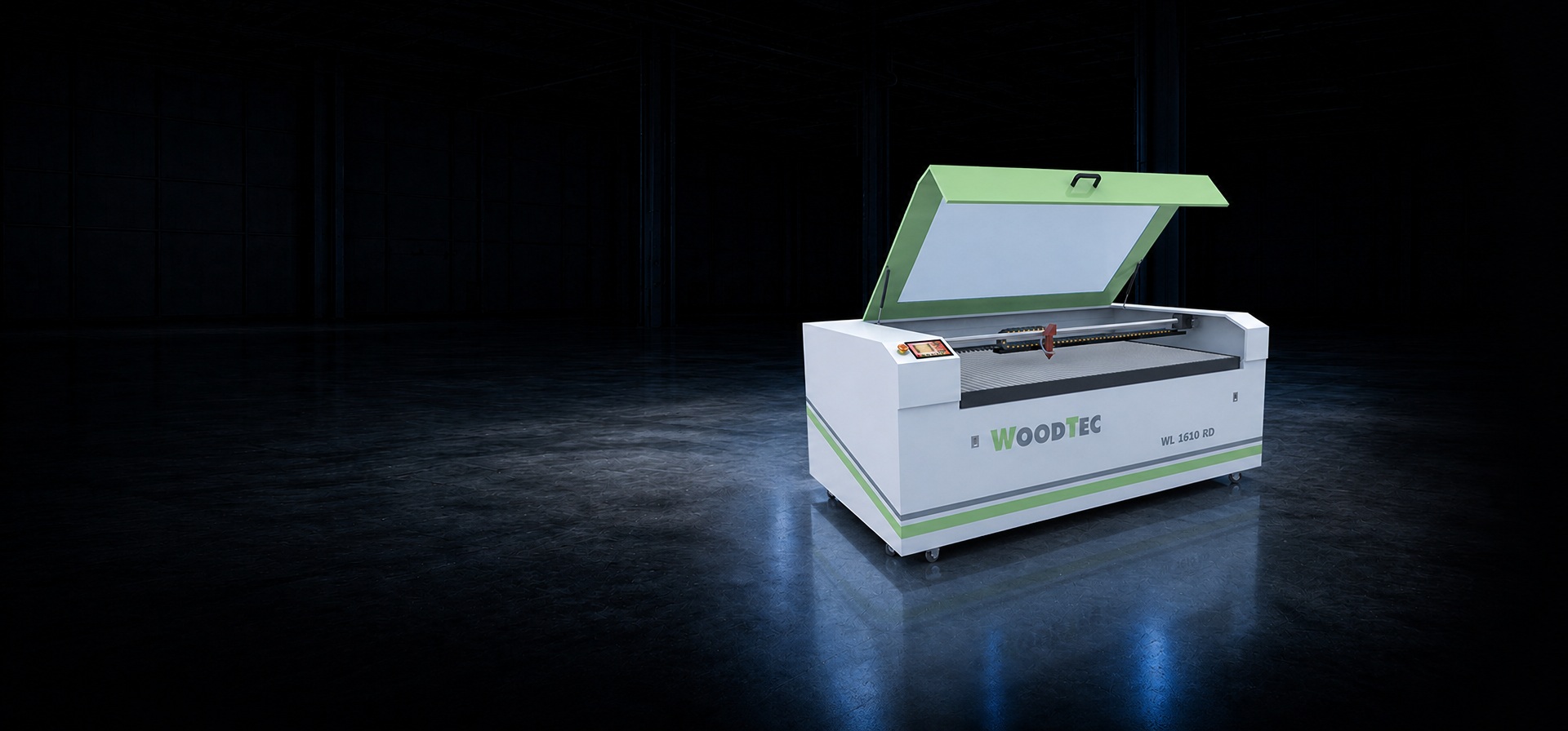 Лазерно-гравировальный станок с ЧПУ WoodTec WL 1610 RD ECO главное фото